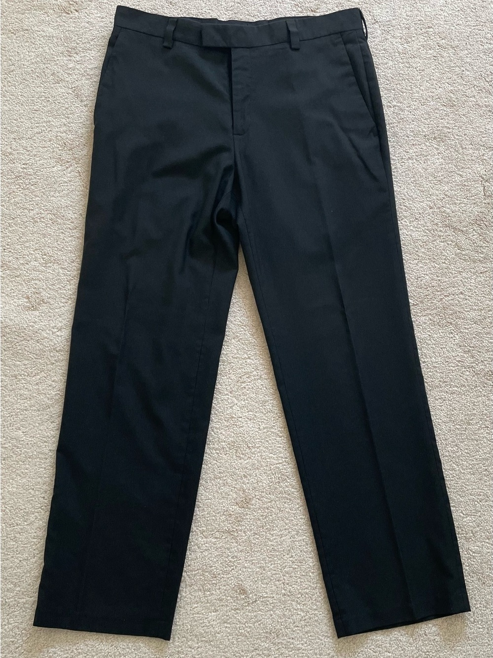 Kenneth Cole Men's Black Dress Pants, 34 x 30.